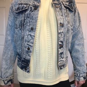 Acid jean jacket